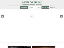 Tablet Screenshot of britishcarservice.net